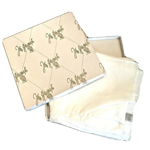 Vintage Styled by Miss Carrie J Rayon Sheer Ivory 30" x 30" Scarf - Picture 1 of 12